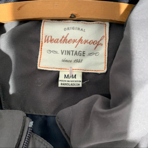 WeatherProof Medium Gray Puffer Vest (broken zipper) - Picture 5 of 8